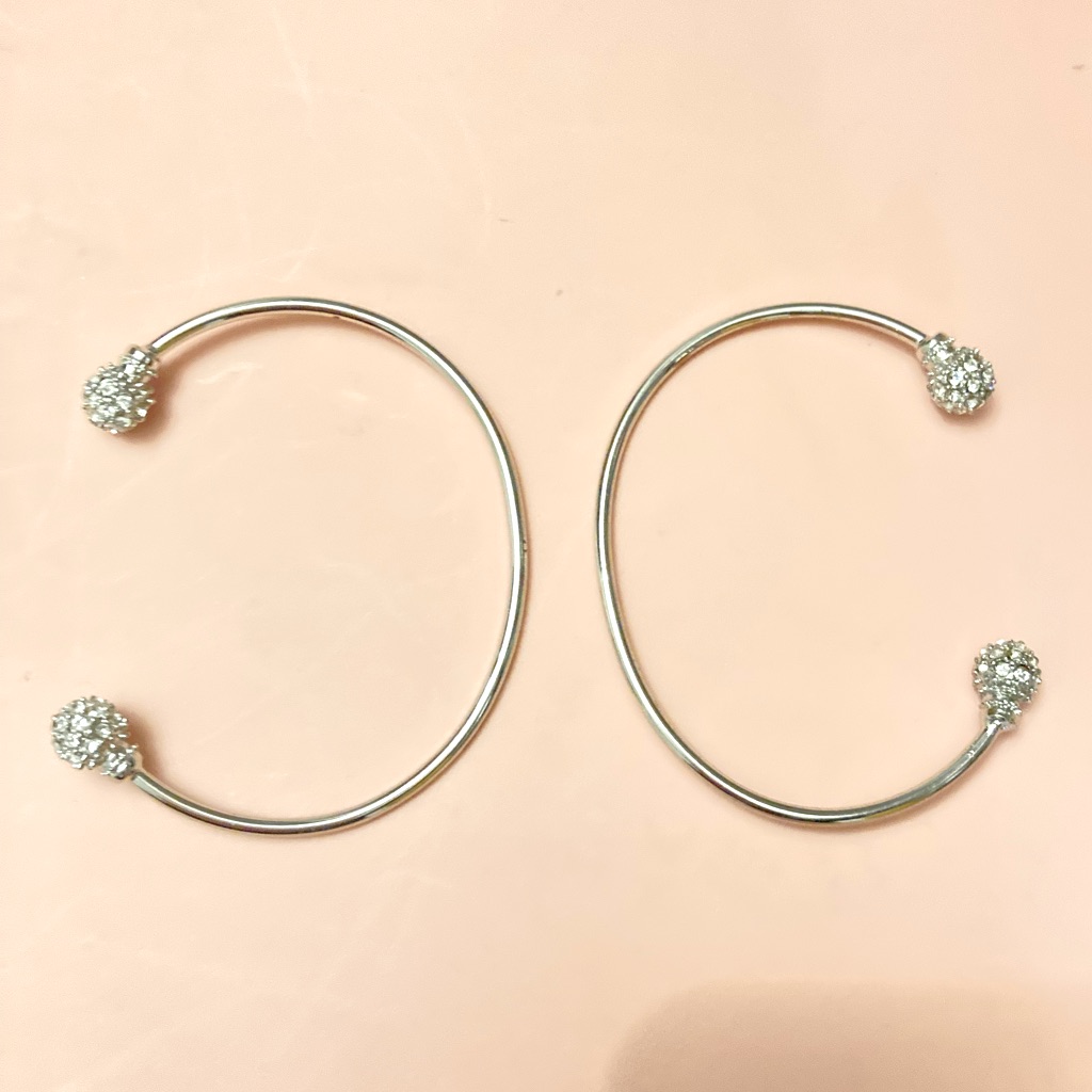 2 Bracelets With Rhinestones